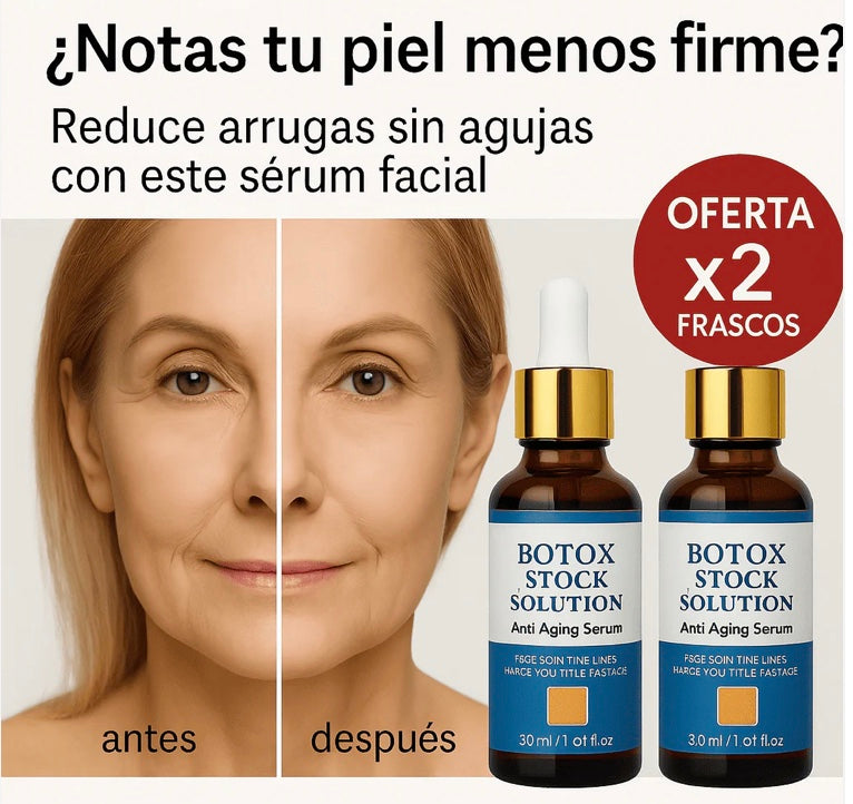 🎁🎁 2 x 1 ENVÍO GRATIS - BOTOX FACIAL PARA ARRUGAS - Bot Solution™