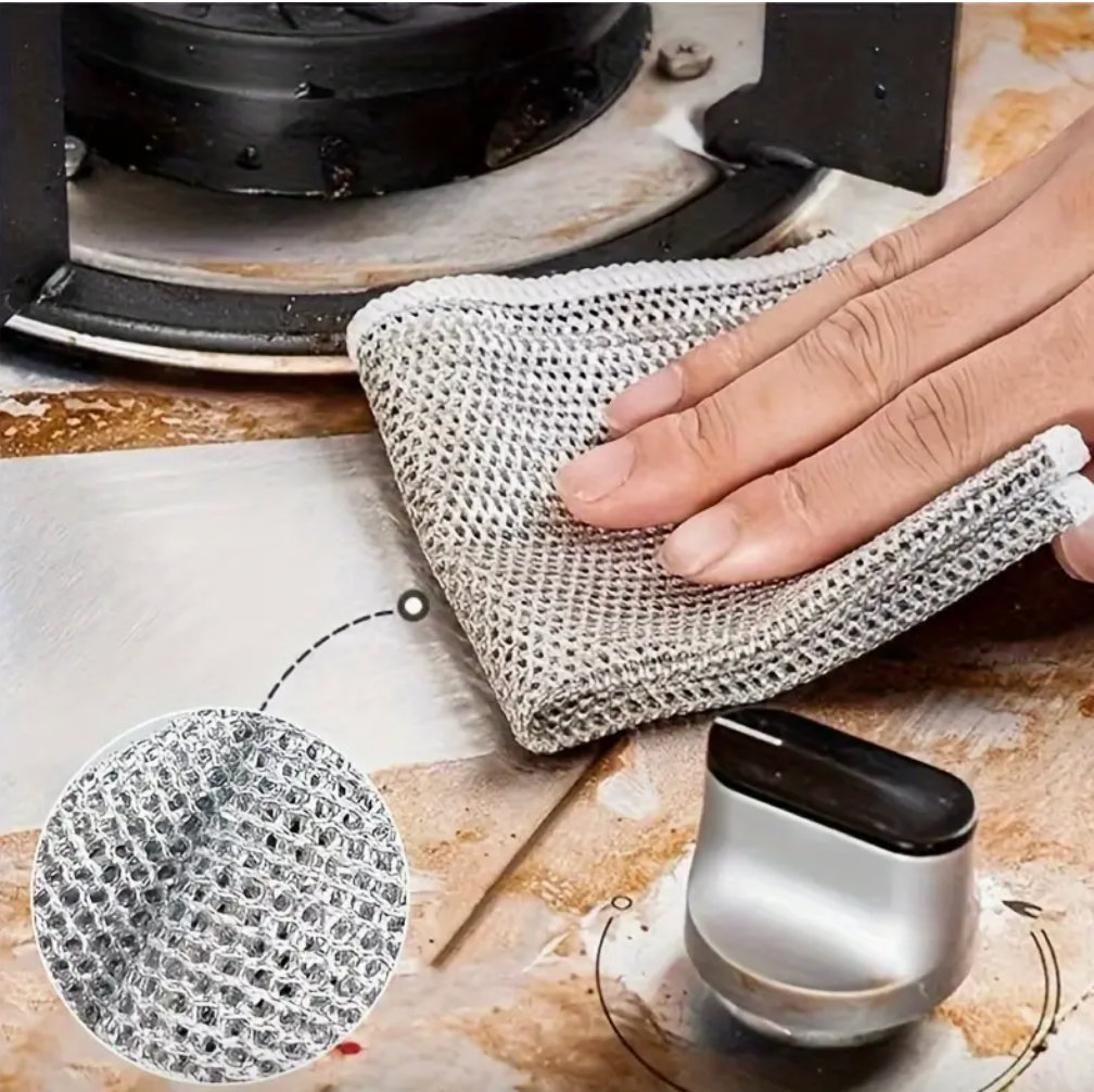 🔥SÚPER OFERTA PACK 10 PAÑOS ALUMINIO — LIMPIEZA SIN RAYONES