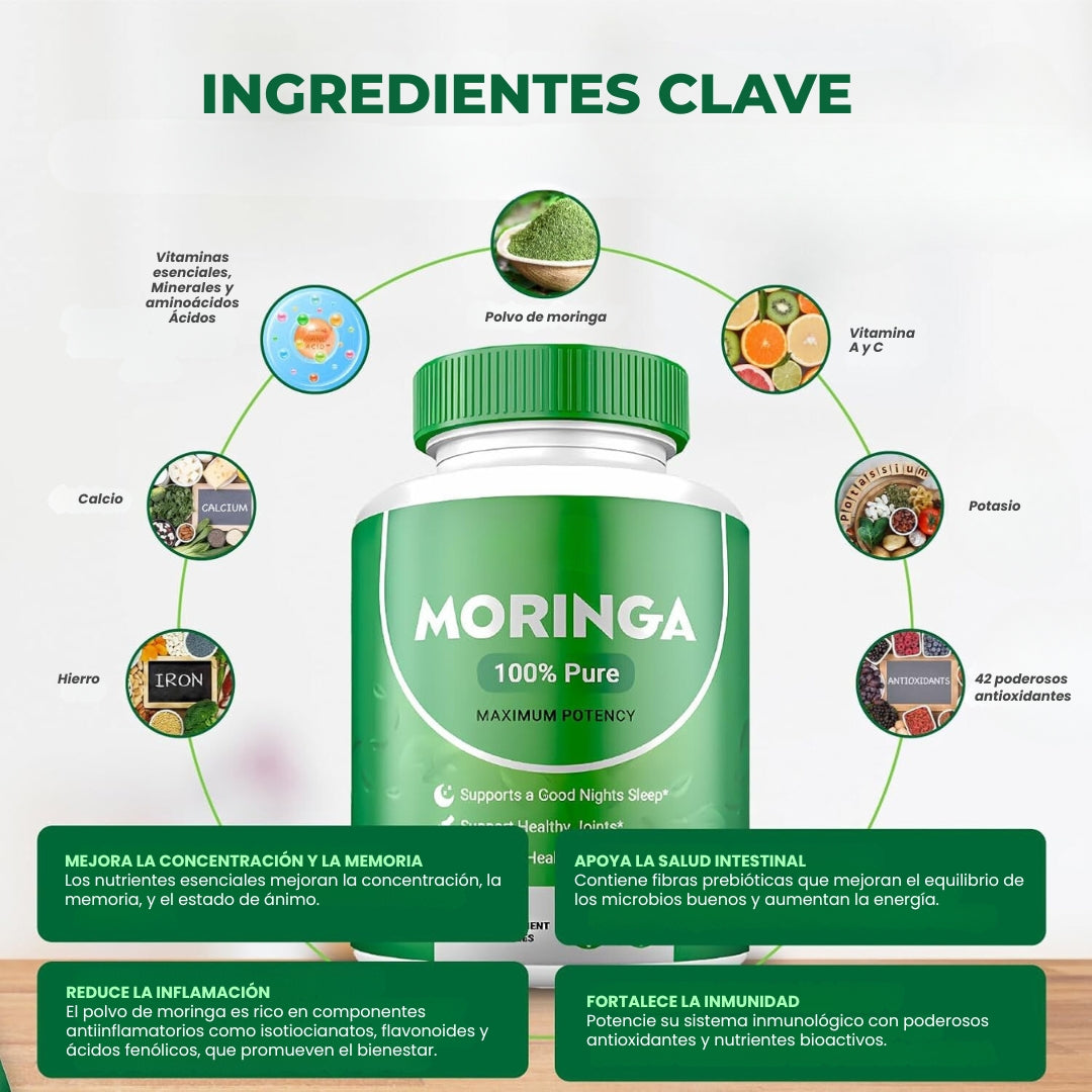 2x1 🎁 MORINGA PURE 100%